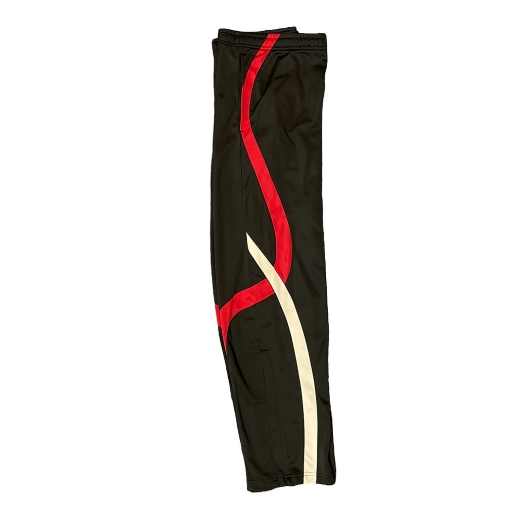 Helix Zip Leg Track Pants with Rainbow Star drawstring Size Medium